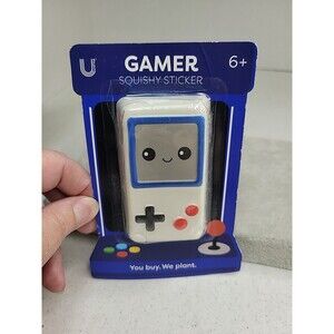 Gamer Squishy Sticker New In Package Stress Ball 3"